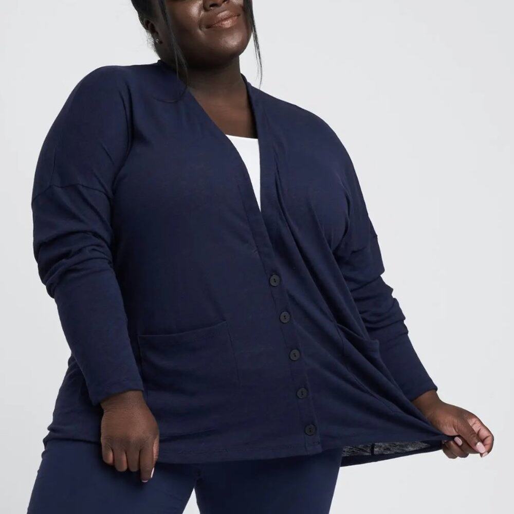 NWT Universal Standard Seft Lounge Cardigan 3XS 2 4